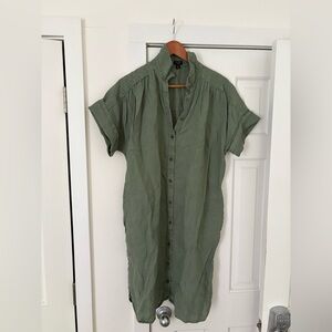Jcrew linen dress